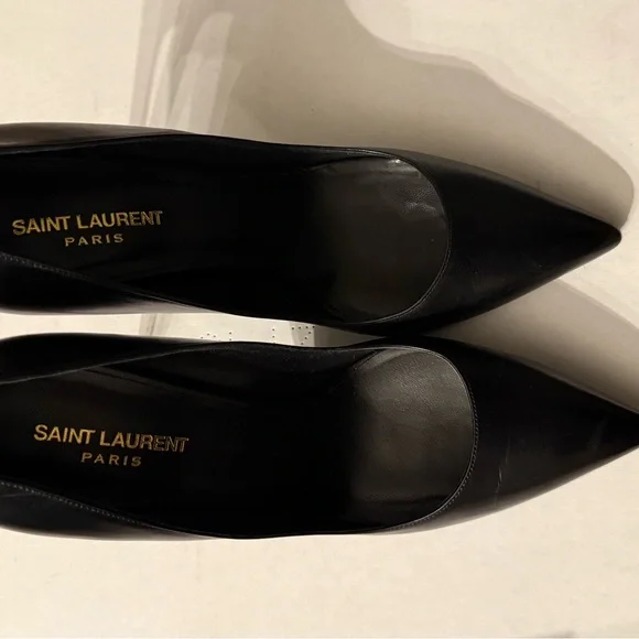 Saint Laurent Black Heels for Women - Picture 1 of 7